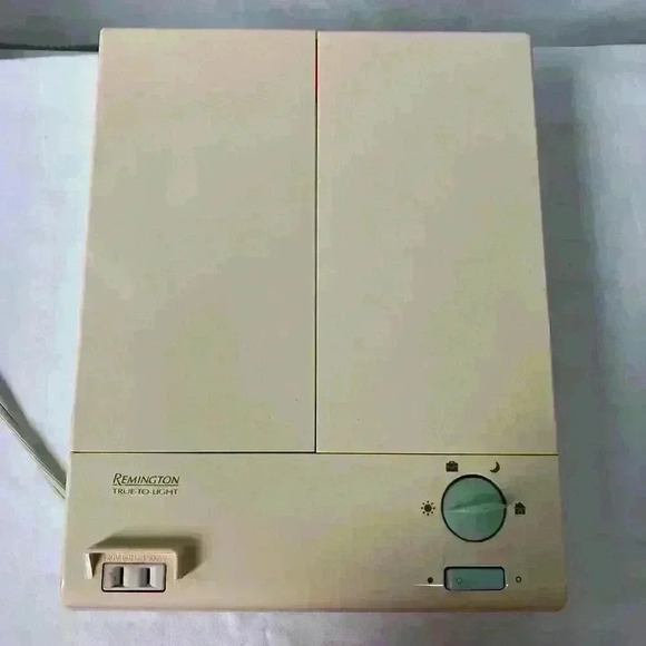 Remington TRUE-TO-LIGHT Lighted Makeup Mirror 4 Light Settings LM-8 Preowned VTG - Picture 6 of 10